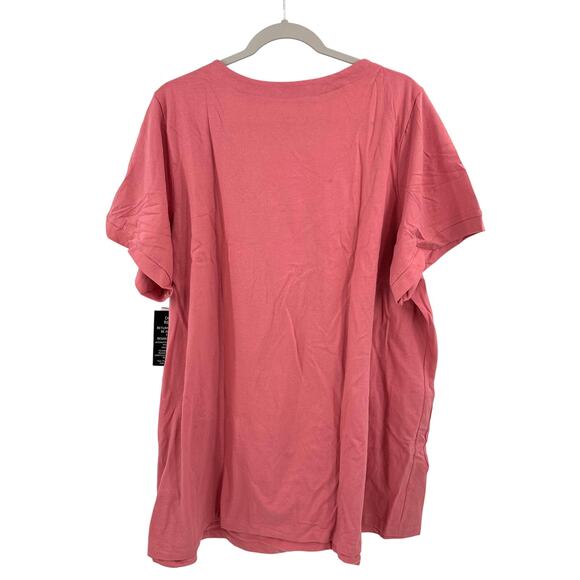 Roaman's Plus Size Two Pocket Soft Knit Tunic Top Size 2X 26/28 - Picture 6 of 7